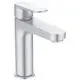 IS-Waschtischarmatur-Cerafine-O-H120-m-Push-Open-Ausld-125mm-Silver-BD131SI gallery number 3
